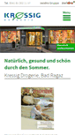 Mobile Screenshot of kressig-drogerie.ch